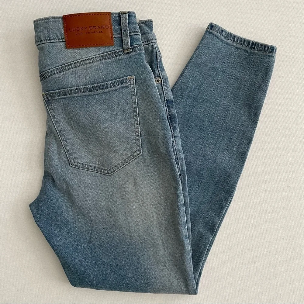 Lucky Brand Women’s AVA Mid Rise Skinny Jeans Size 6 / 28 Ankle